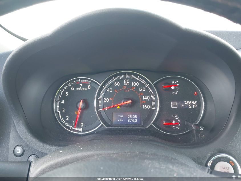 2014 Nissan Maxima 3.5 Sv VIN: 1N4AA5APXEC460594 Lot: 43924660