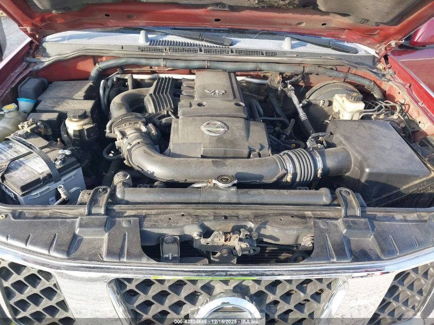 2005 Nissan Pathfinder Se Off-Road VIN: 5N1AR18W35C744184 Lot: 43924666