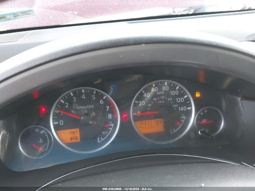 2005 Nissan Pathfinder Se Off-Road VIN: 5N1AR18W35C744184 Lot: 43924666