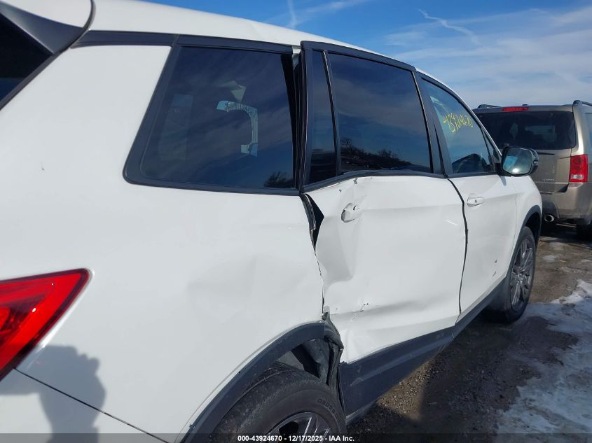 2021 Honda Passport Awd Ex-L VIN: 5FNYF8H54MB037933 Lot: 43924670