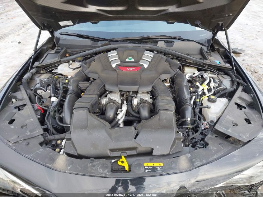 2021 Alfa Romeo Giulia Quadrifoglio Rwd VIN: ZARFAMEV0M7648976 Lot: 43924676