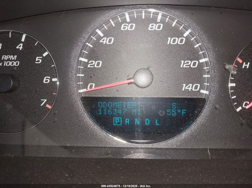 2013 Chevrolet Impala Lt VIN: 2G1WG5E31D1266295 Lot: 43924679