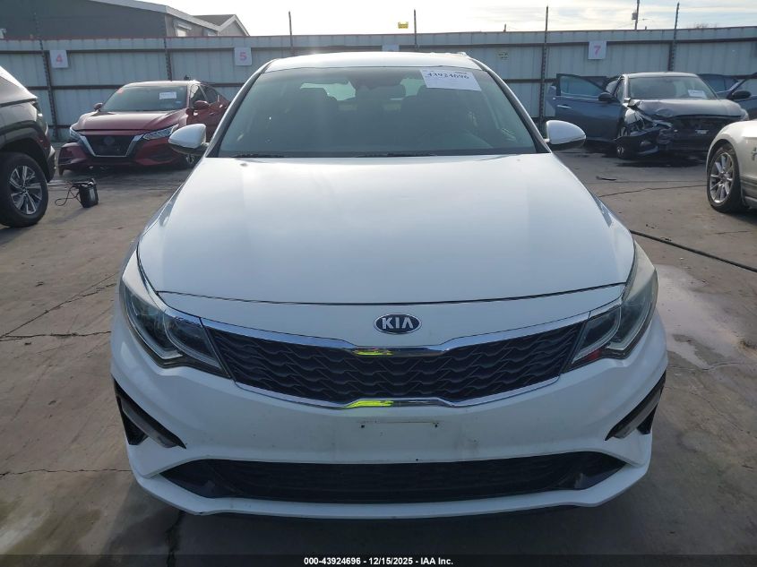 2019 Kia Optima Lx VIN: 5XXGT4L33KG349030 Lot: 43924696