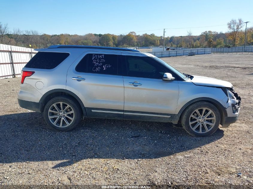 2016 Ford Explorer Limited VIN: 1FM5K7F87GGA36058 Lot: 43924701