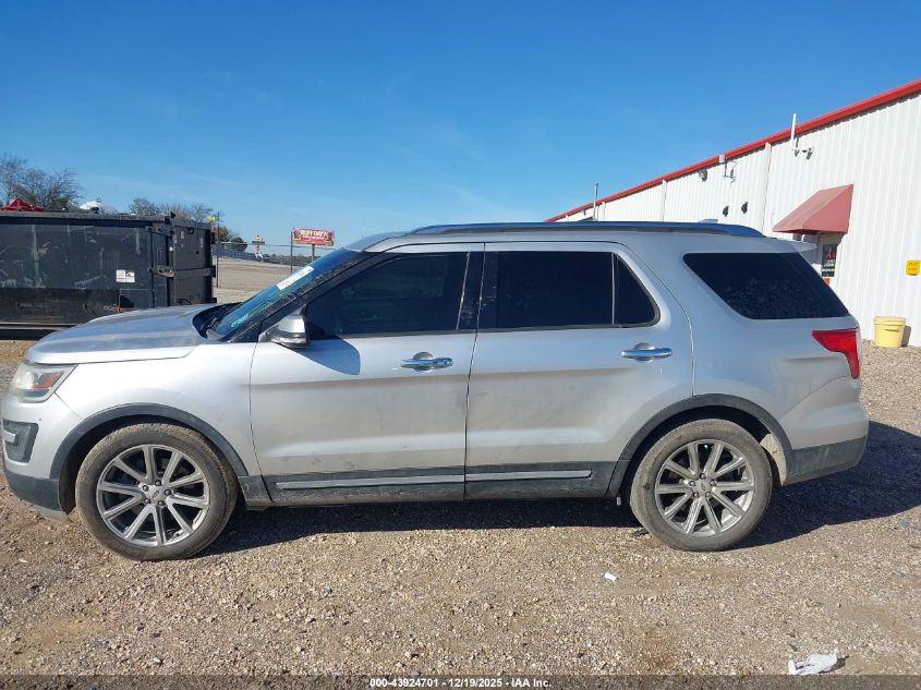 2016 Ford Explorer Limited VIN: 1FM5K7F87GGA36058 Lot: 43924701