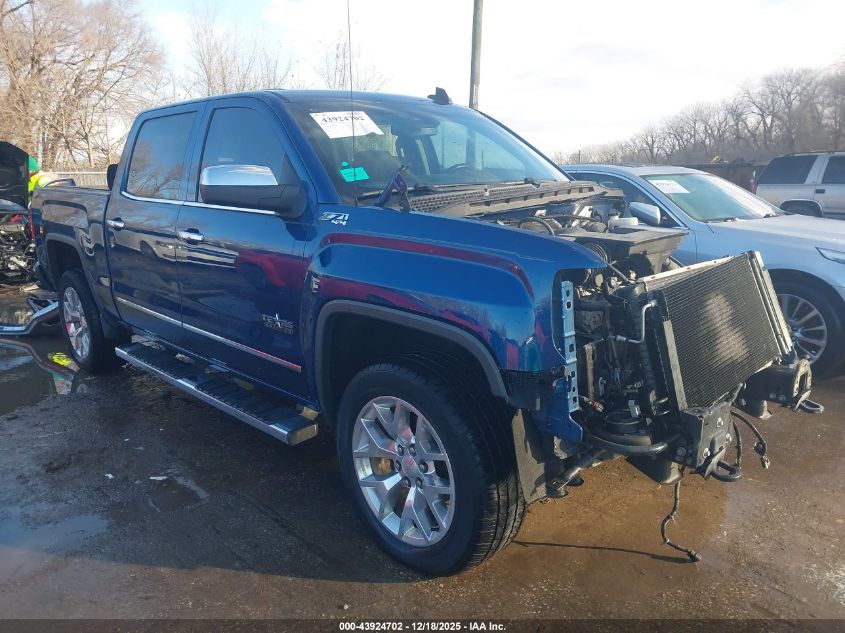 2017 GMC Sierra 1500 Slt VIN: 3GTU2NEC6HG210587 Lot: 43924702