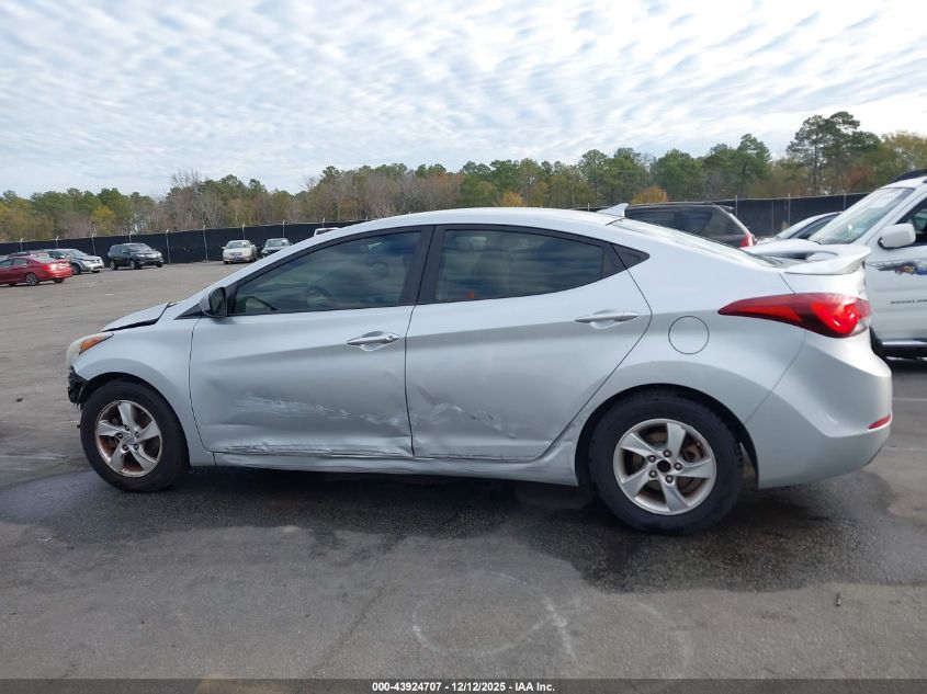2014 Hyundai Elantra Se VIN: 5NPDH4AE4EH461417 Lot: 43924707