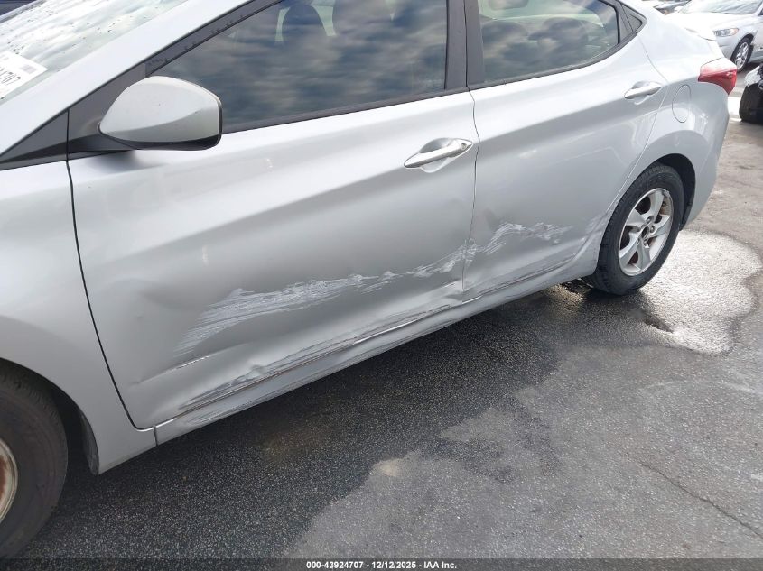 2014 Hyundai Elantra Se VIN: 5NPDH4AE4EH461417 Lot: 43924707