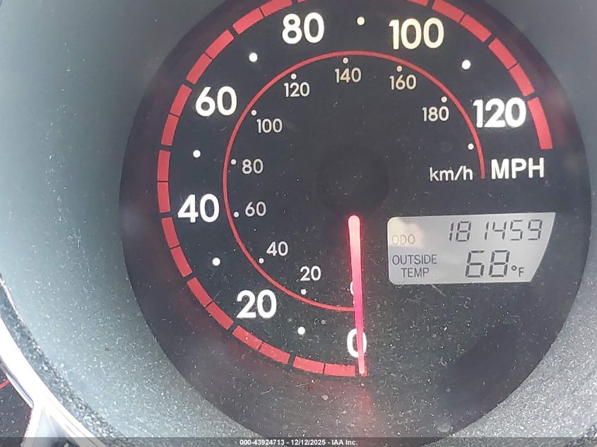 2008 Toyota Matrix VIN: 2T1KR32EX8C698921 Lot: 43924713