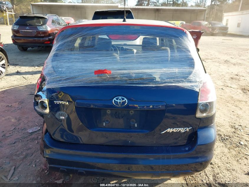 2008 Toyota Matrix VIN: 2T1KR32EX8C698921 Lot: 43924713