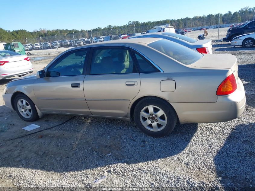 2002 Toyota Avalon Xl VIN: 4T1BF28B32U243642 Lot: 43924736