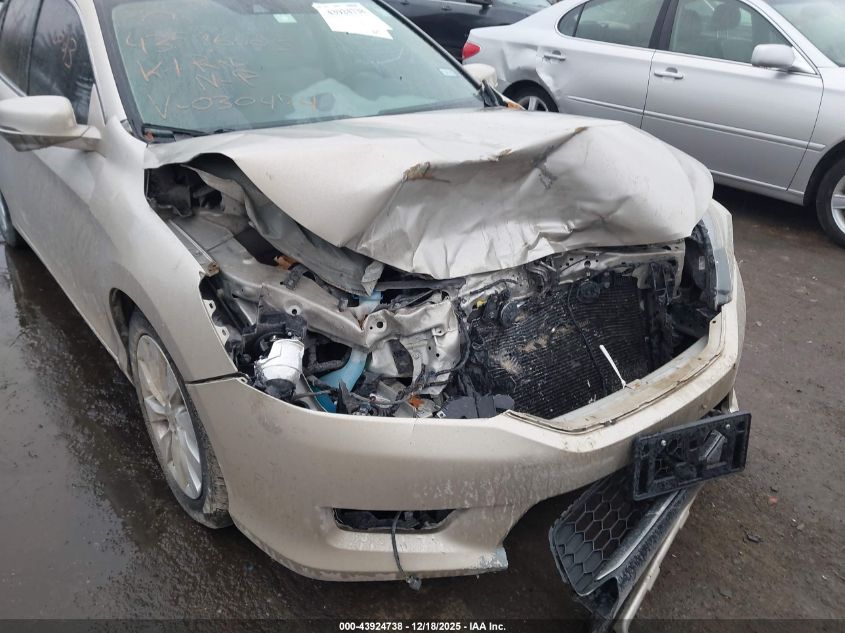 2014 Honda Accord Ex-L V-6 VIN: 1HGCR3F80EA030474 Lot: 43924738