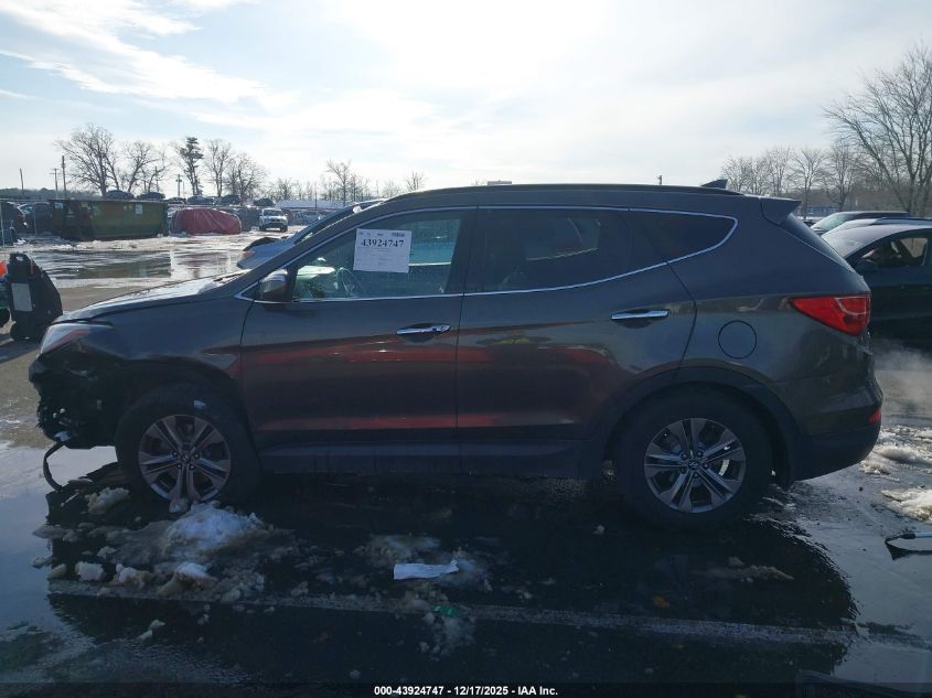 2014 Hyundai Santa Fe Sport 2.4L VIN: 5XYZUDLB5EG136383 Lot: 43924747