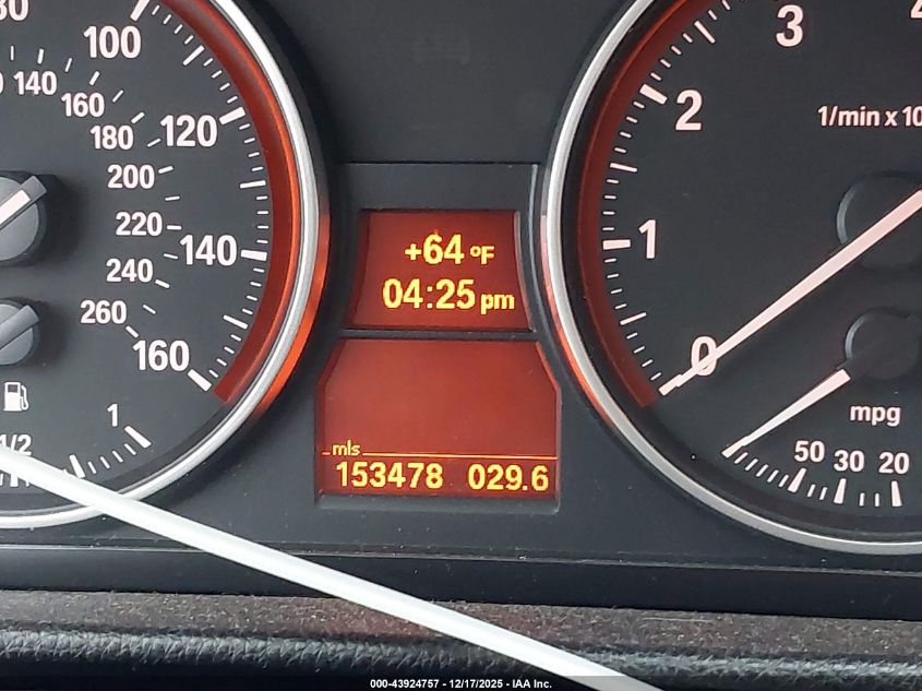 2009 BMW 328I VIN: WBAPH575X9NM33506 Lot: 43924757