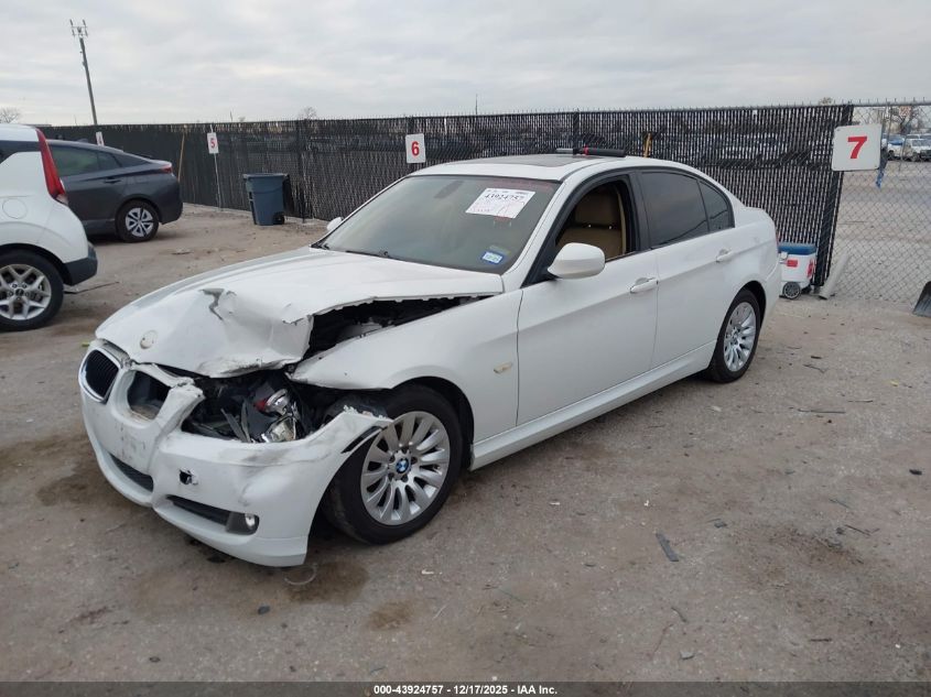 2009 BMW 328I VIN: WBAPH575X9NM33506 Lot: 43924757