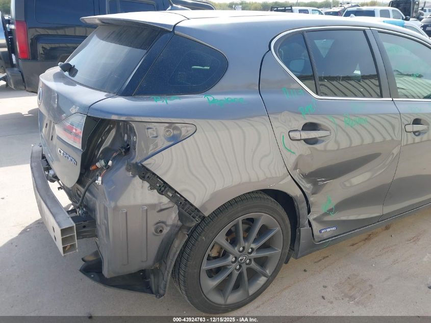 2013 Lexus Ct 200H VIN: JTHKD5BH1D2167344 Lot: 43924763