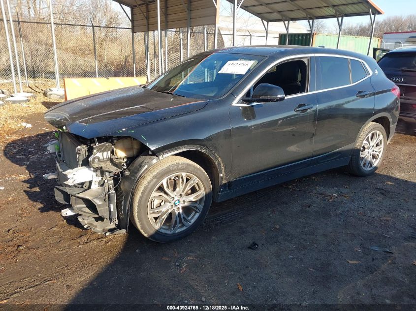 2022 BMW X2 Sdrive28I VIN: WBXYH9C04N5U44801 Lot: 43924765