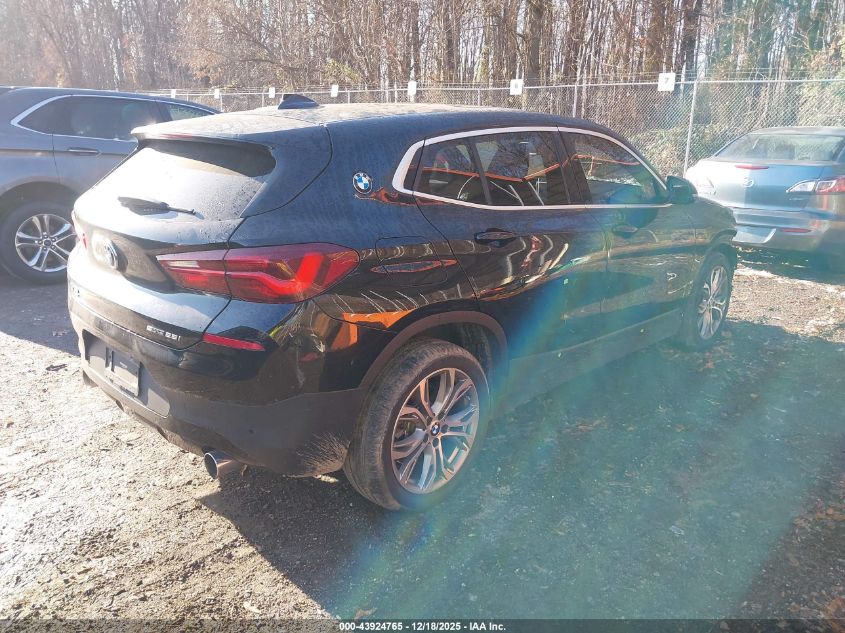 2022 BMW X2 Sdrive28I VIN: WBXYH9C04N5U44801 Lot: 43924765