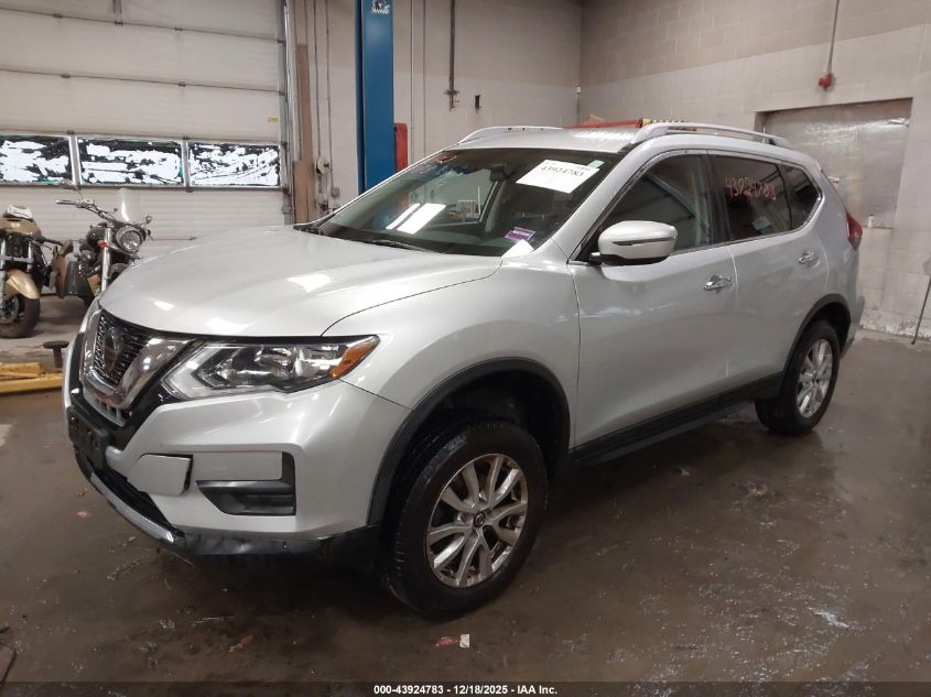 2019 Nissan Rogue Sv VIN: KNMAT2MV8KP531048 Lot: 43924783
