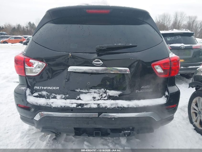 2019 Nissan Pathfinder Platinum VIN: 5N1DR2MM8KC634623 Lot: 43924787