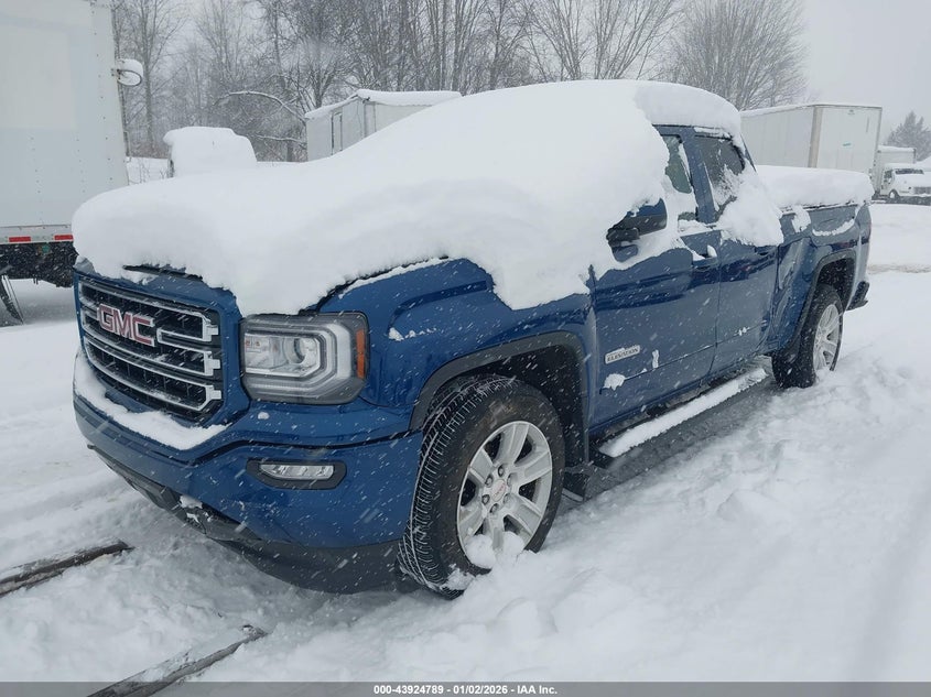 Vin: 1gtv2mec3hz257607, lot: 44420416, gmc sierra 1500 sle 20172