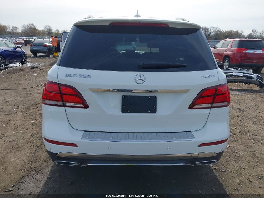 2018 Mercedes-Benz Gle 350 VIN: 4JGDA5JB6JB076304 Lot: 43924791