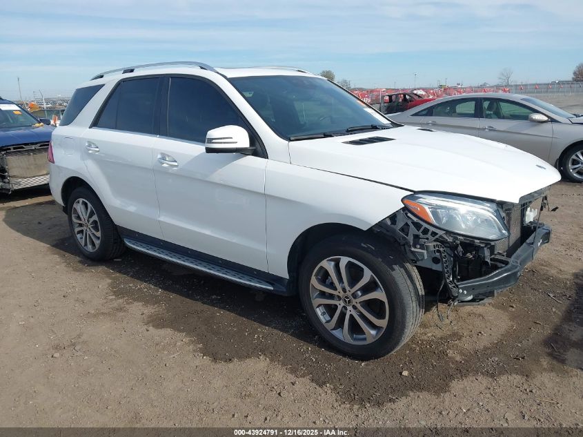 2018 Mercedes-Benz Gle 350 VIN: 4JGDA5JB6JB076304 Lot: 43924791