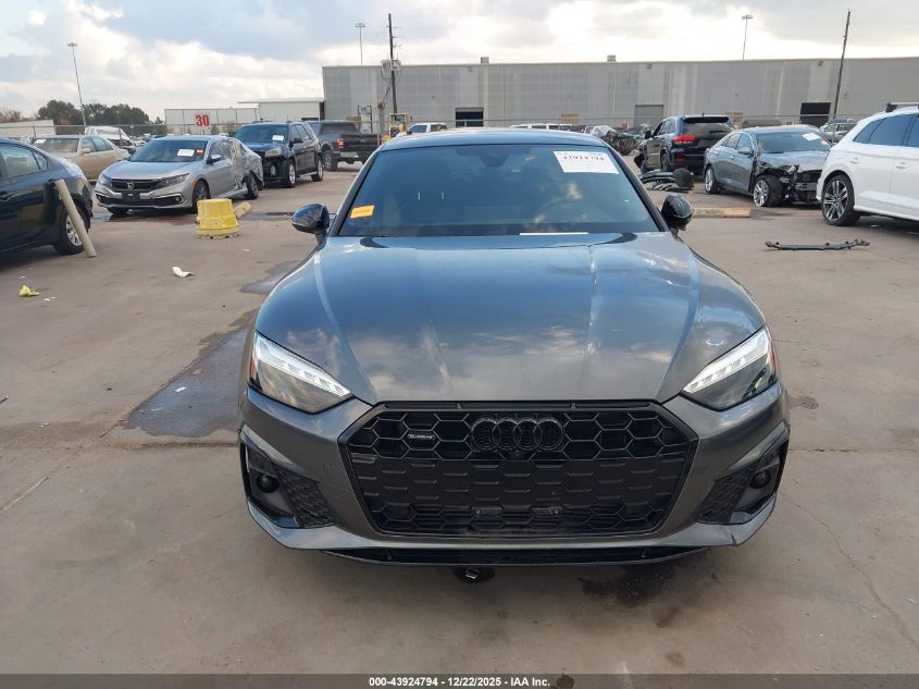 2025 Audi A5 Sportback Premium Plus 45 Tfsi S Line Quattro S Tronic VIN: WAUFACF55SA016233 Lot: 43924794