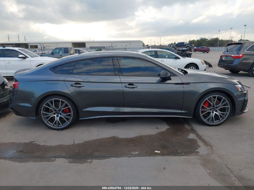 2025 Audi A5 Sportback Premium Plus 45 Tfsi S Line Quattro S Tronic VIN: WAUFACF55SA016233 Lot: 43924794