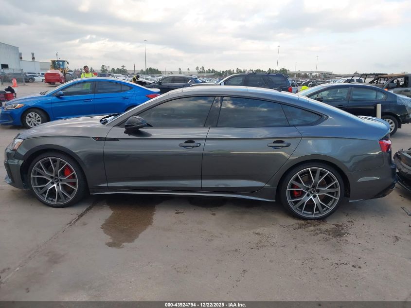 2025 Audi A5 Sportback Premium Plus 45 Tfsi S Line Quattro S Tronic VIN: WAUFACF55SA016233 Lot: 43924794