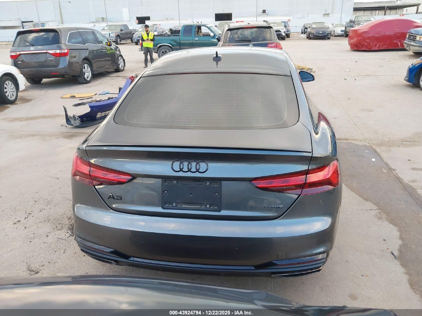 2025 Audi A5 Sportback Premium Plus 45 Tfsi S Line Quattro S Tronic VIN: WAUFACF55SA016233 Lot: 43924794