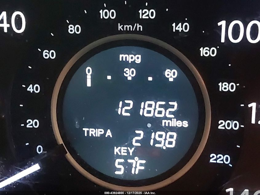 2016 Honda Cr-V Ex VIN: 2HKRM4H58GH725071 Lot: 43924800