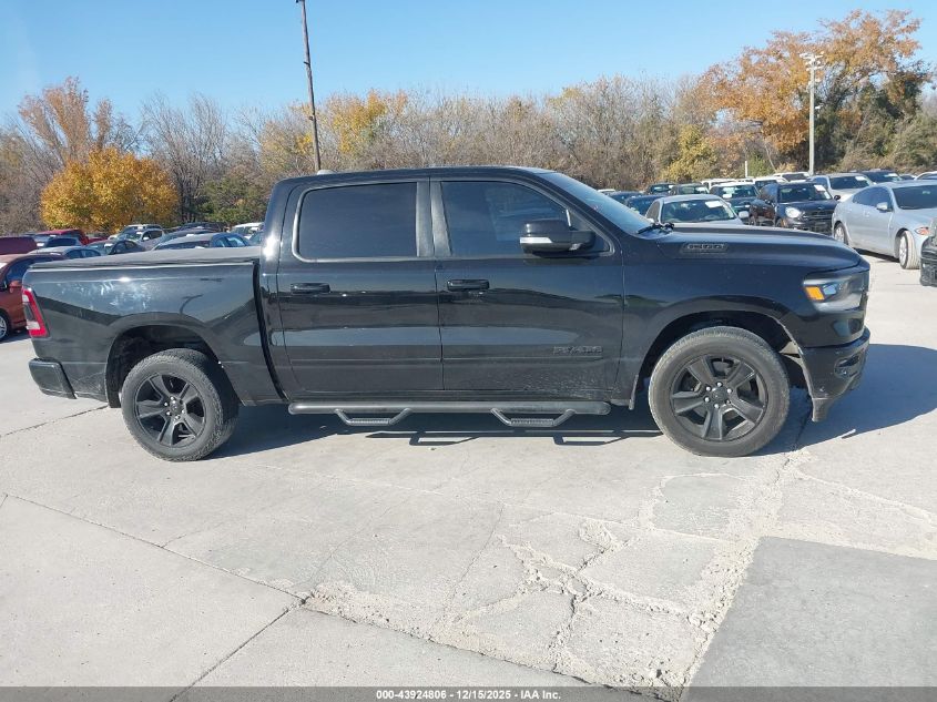 2021 Ram 1500 Lone Star 4X2 5'7 Box VIN: 1C6RREFT7MN574784 Lot: 43924806