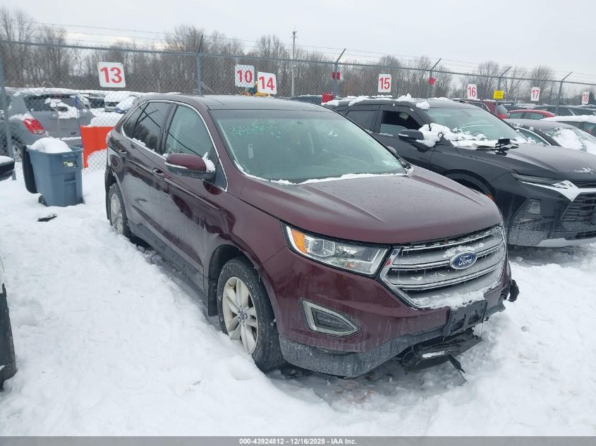 2017 Ford Edge Sel VIN: 2FMPK4J97HBB14984 Lot: 43924812
