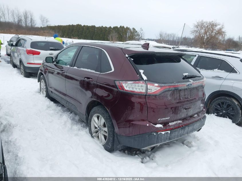 2017 Ford Edge Sel VIN: 2FMPK4J97HBB14984 Lot: 43924812
