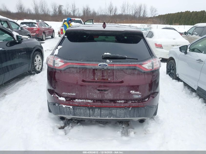 2017 Ford Edge Sel VIN: 2FMPK4J97HBB14984 Lot: 43924812