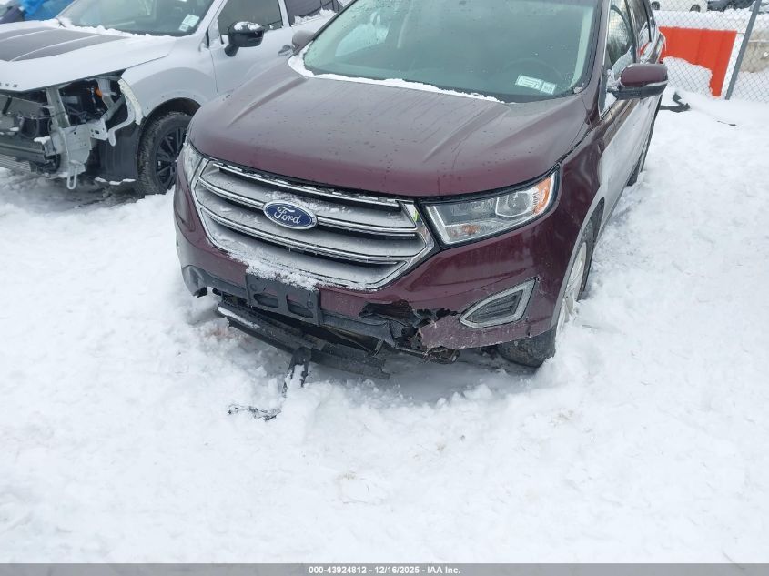 2017 Ford Edge Sel VIN: 2FMPK4J97HBB14984 Lot: 43924812