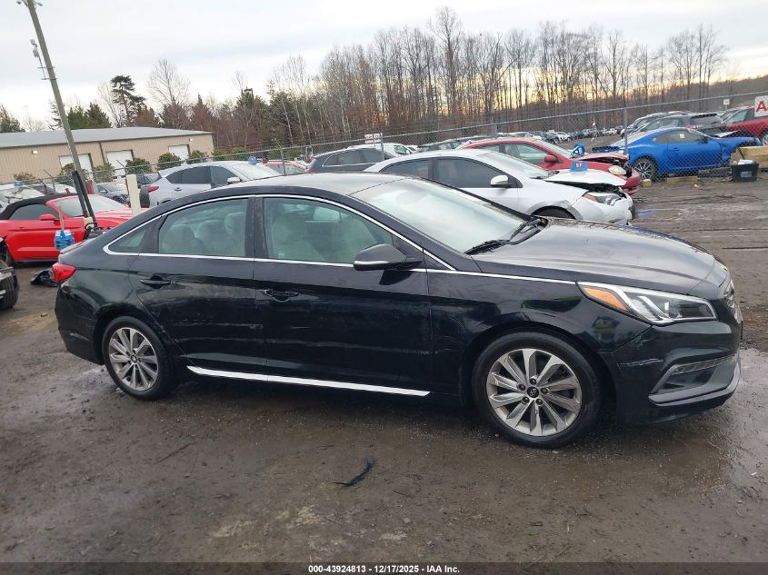 2017 Hyundai Sonata Sport VIN: 5NPE34AF6HH441136 Lot: 43924813