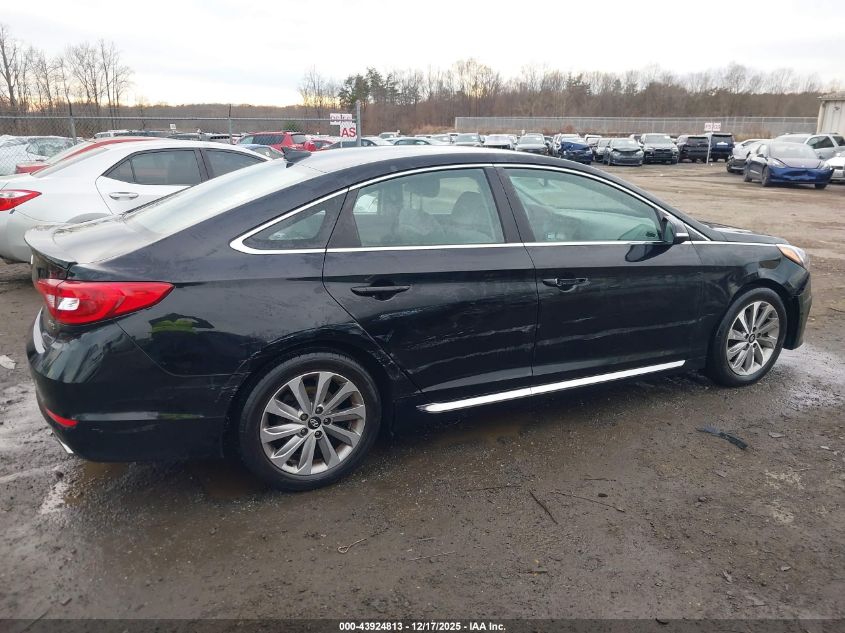 2017 Hyundai Sonata Sport VIN: 5NPE34AF6HH441136 Lot: 43924813