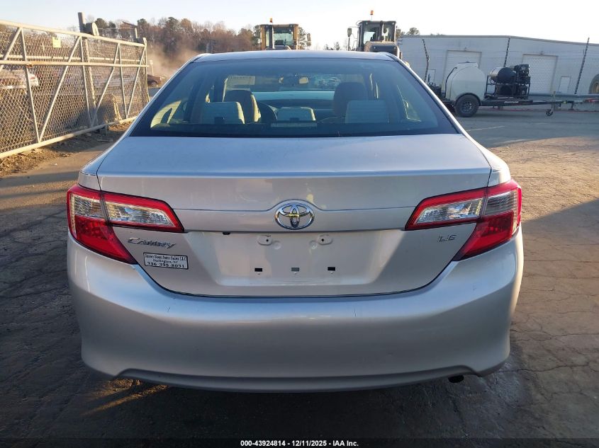 2014 Toyota Camry Le VIN: 4T1BF1FKXEU366730 Lot: 43924814