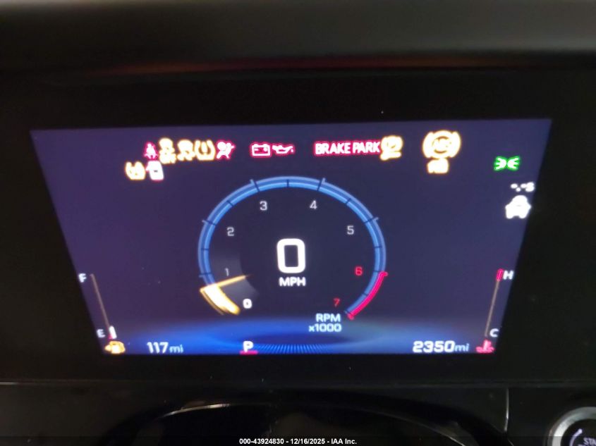 2025 Chevrolet Trax Fwd Activ VIN: KL77LKEP1SC082438 Lot: 43924830