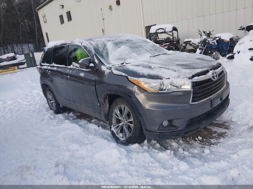 TOYOTA HIGHLANDER LE PLUS V6