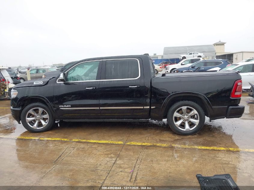 2019 Ram 1500 Limited 4X4 5'7 Box VIN: 1C6SRFHT9KN521621 Lot: 43924844
