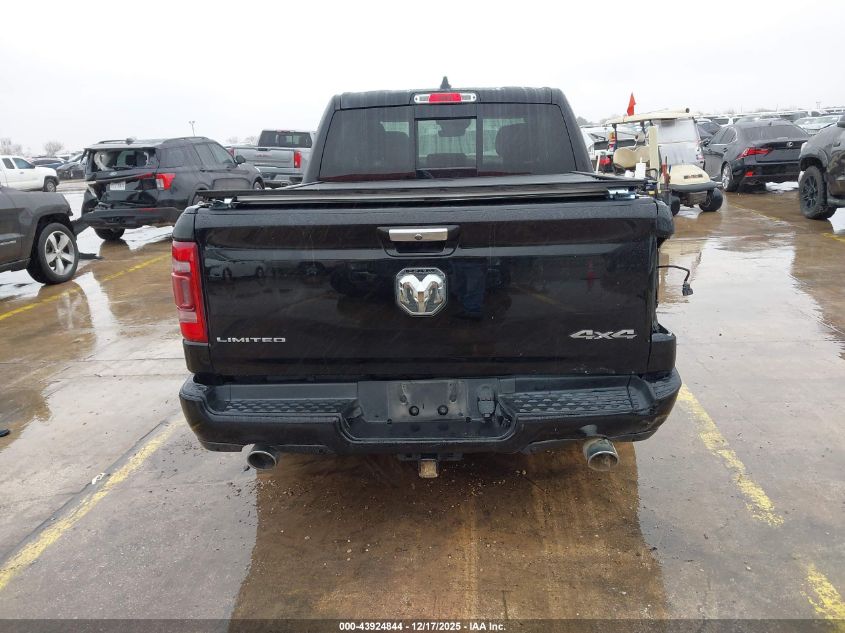 2019 Ram 1500 Limited 4X4 5'7 Box VIN: 1C6SRFHT9KN521621 Lot: 43924844