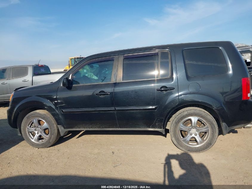 2014 Honda Pilot Ex VIN: 5FNYF3H45EB019243 Lot: 43924845