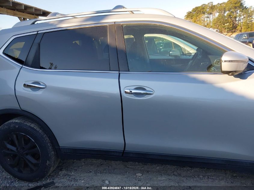 2016 Nissan Rogue Sv VIN: 5N1AT2MV7GC810601 Lot: 43924847