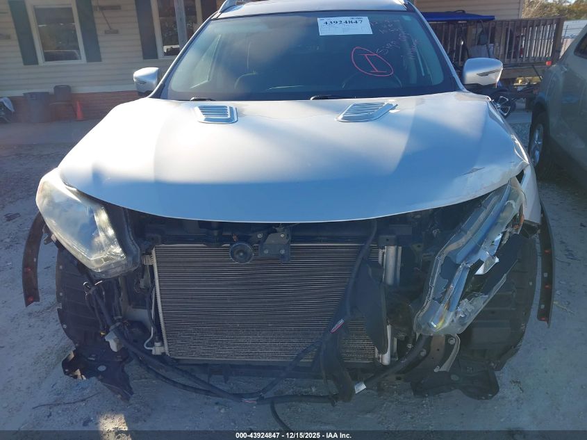 2016 Nissan Rogue Sv VIN: 5N1AT2MV7GC810601 Lot: 43924847