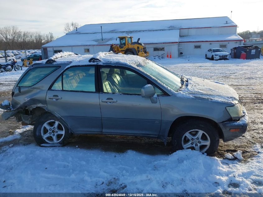 2002 Lexus Rx 300 VIN: JTJHF10U120264757 Lot: 43924849