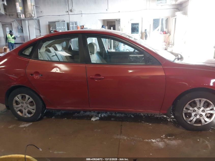 2009 Hyundai Elantra Gls VIN: KMHDU46D99U747718 Lot: 43924872