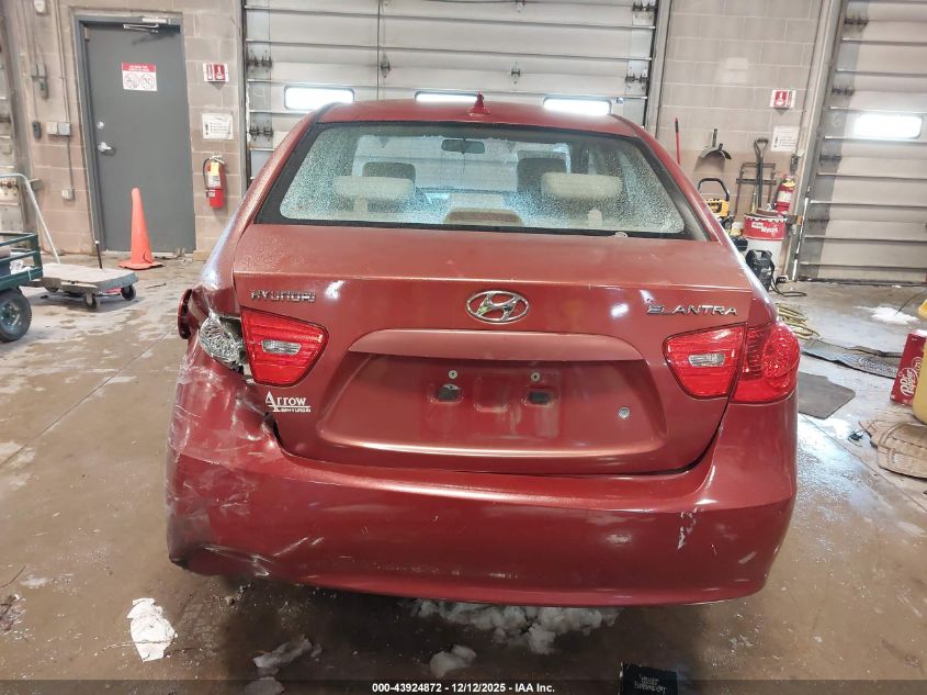 2009 Hyundai Elantra Gls VIN: KMHDU46D99U747718 Lot: 43924872